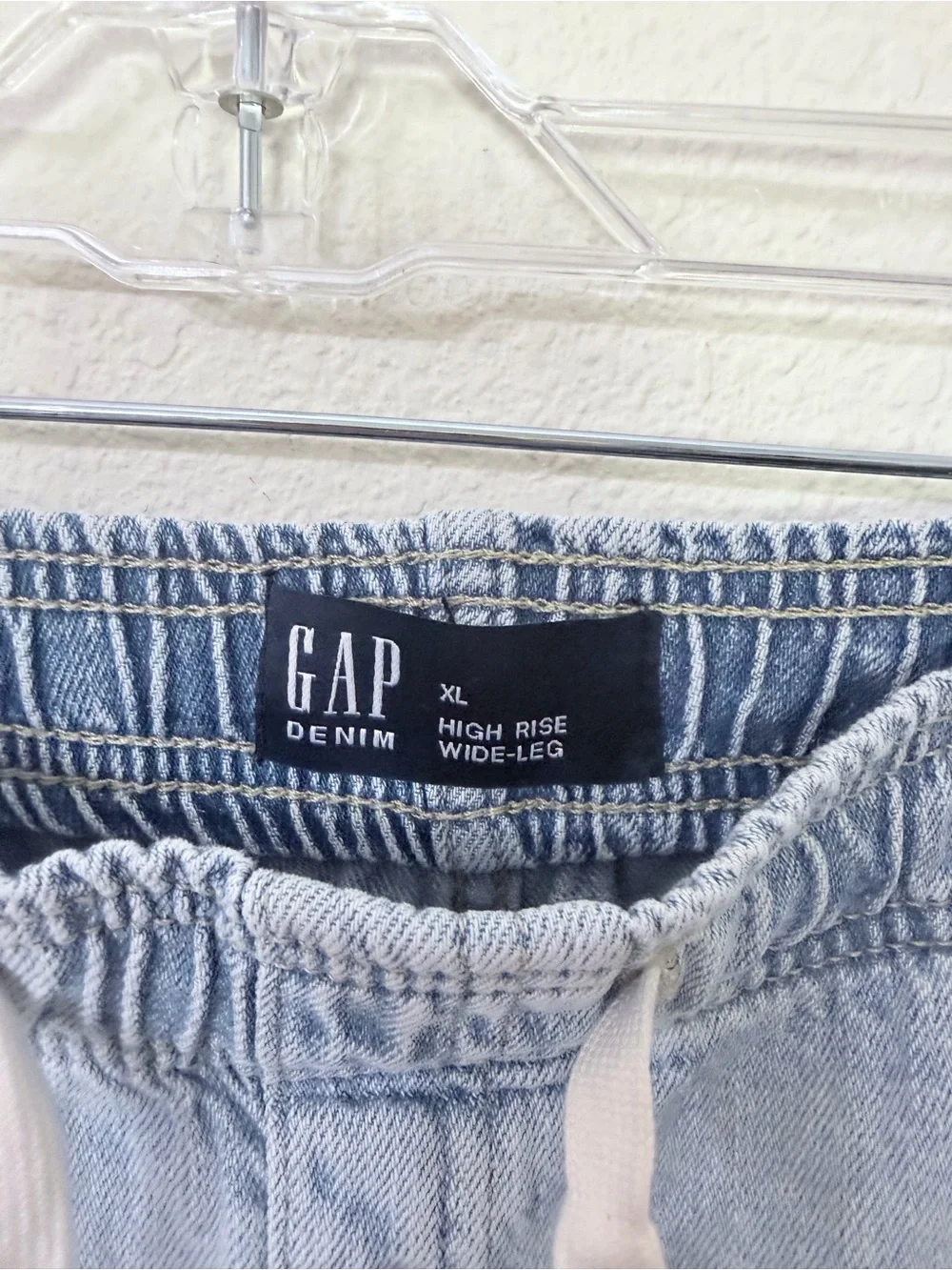 GAP High Rise Wide Leg Jeans XL - Picture 6 of 8